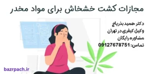 مجازات کشت و پرورش خشخاش