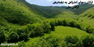 ارکان دعوای اعتراض به تشخیص اراضی ملی