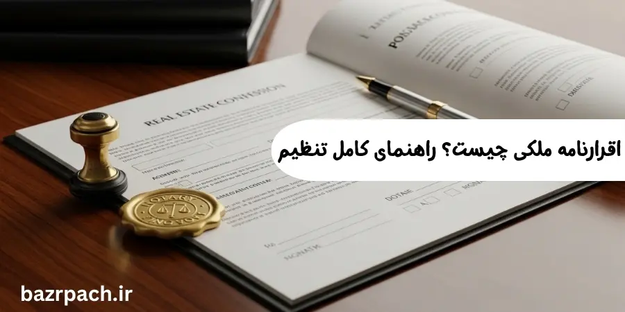 اقرارنامه ملکی چیست؟ راهنمای کامل تنظیم، انواع و اعتبار قانونی آن اقرارنامه ملکی چیست؟ راهنمای کامل تنظیم، انواع و اعتبار قانونی آن