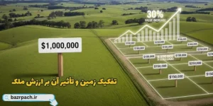 تفکیک زمین و تأثیر آن بر ارزش ملک