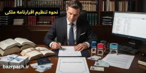 نحوه تنظیم اقرارنامه ملکی